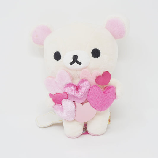2015 Korilakkuma Holding Hearts Plush - Rilakkuma Store Limited Heartful Rilakkuma - San-X